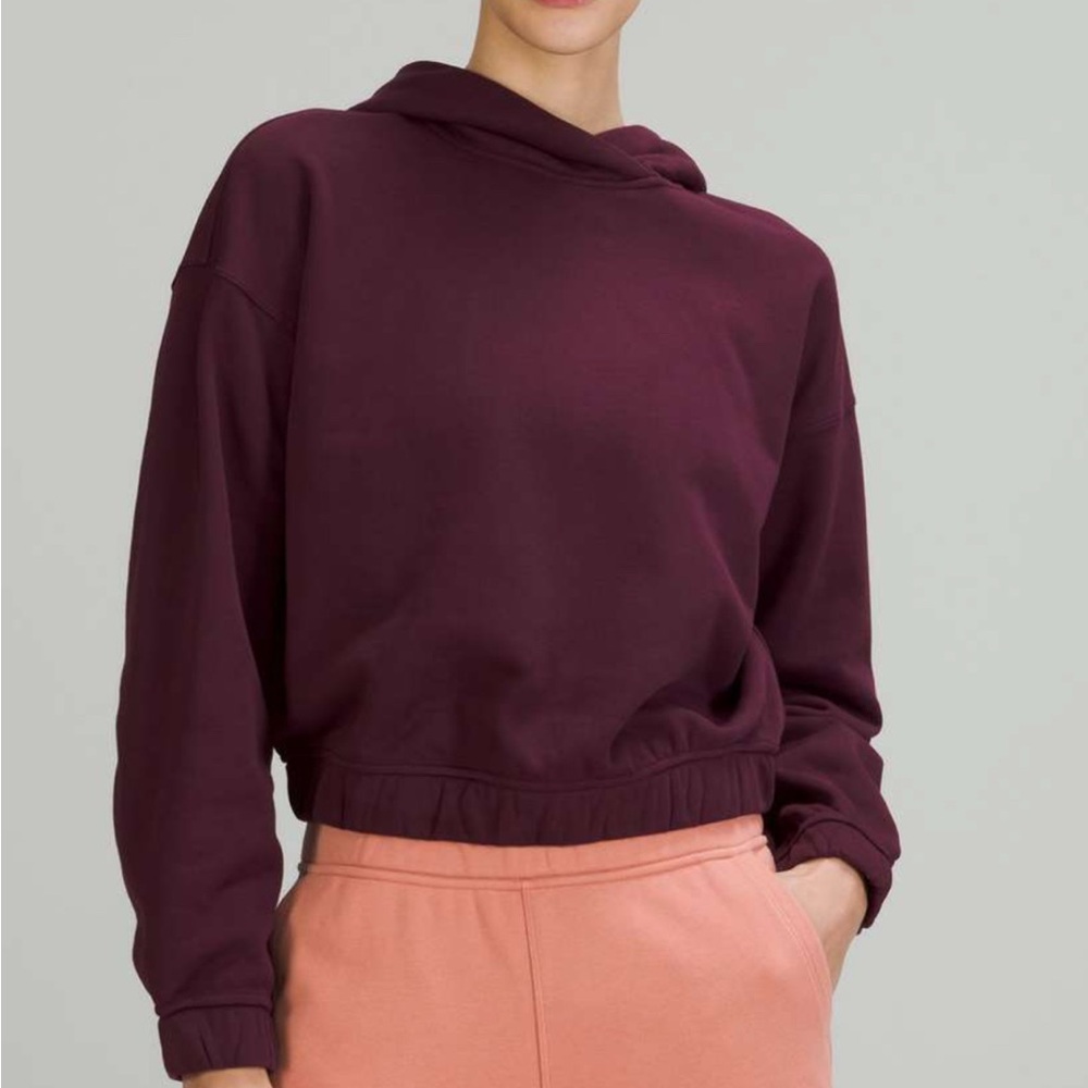 Lululemon Athletica Maroon Hoodie